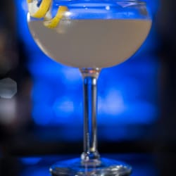Grazia Italian Kitchen - The French 75  is usually made with gin, champagne, lemon juice and simple syrup. Our server Elizabeth knows it's our favorite.