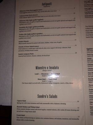 Menu photo 7 Sandro's Trattoria Metairie, LA Menu photo 7 Sandro's Trattoria Metairie, LA