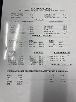 Menu photo 4 Todd’s Smokehouse Barbecue Vernon, AL