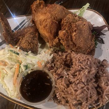 KRAVE A New York Eatery - Kettle pot fried chicken with peas and rice and Coleslaw - Caribbean Near Me - New Rochelle, New York KRAVE A New York Eatery - Kettle pot fried chicken with peas and rice and Coleslaw - Caribbean Near Me - New Rochelle, New York