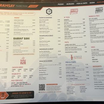Gordon Ramsay Plane Food - Menu - British Near Me - Hounslow, XGL Gordon Ramsay Plane Food - Menu - British Near Me - Hounslow, XGL