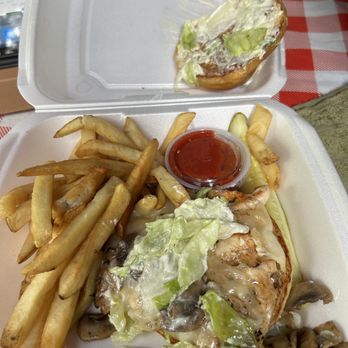 The Stable Inn - Monterey chicken with fries - American Near Me - Grand Haven, Michigan The Stable Inn - Monterey chicken with fries - American Near Me - Grand Haven, Michigan