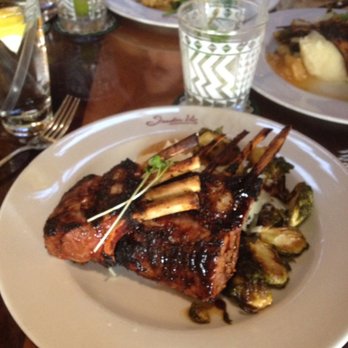 Trader Vic's - Rack of Lamb, crispy Brussels Sprouts and garlic mashed potatoes. Life is soooo delicious! - Hawaiian Near Me - Emeryville, California Trader Vic's - Rack of Lamb, crispy Brussels Sprouts and garlic mashed potatoes. Life is soooo delicious! - Hawaiian Near Me - Emeryville, California