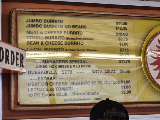 Menu photo 4 Taco Lita Arcadia, CA