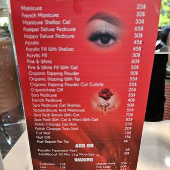 Fabulash Nails&Spa - Price sheet 8/2023 - Eyelash Service Near Me - Kirkland, Washington Fabulash Nails&Spa - Price sheet 8/2023 - Eyelash Service Near Me - Kirkland, Washington