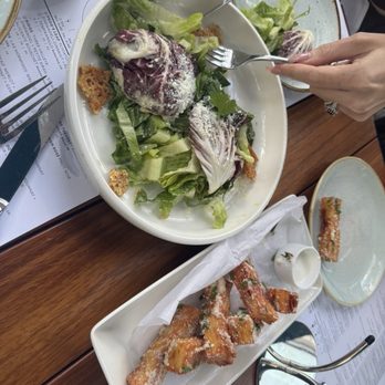 Sixty Vines - Cesar salad and fries - New American Near Me - Miami, Florida