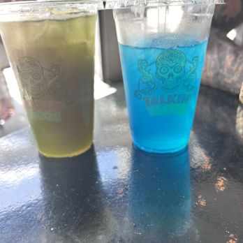 Talkin' Tacos Brickell - Mystic Lemonade, Blue Lemonade - Tacos Near Me - Miami, Florida Talkin' Tacos Brickell - Mystic Lemonade, Blue Lemonade - Tacos Near Me - Miami, Florida