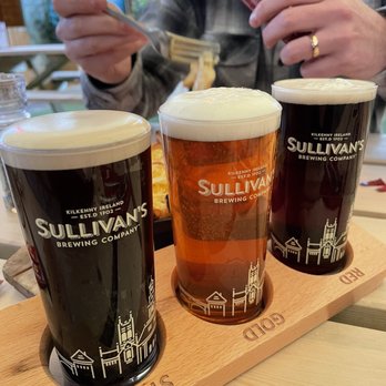 Sullivan's Brewing Company - Flight - Breweries Near Me - Kilkenny, KK Sullivan's Brewing Company - Flight - Breweries Near Me - Kilkenny, KK
