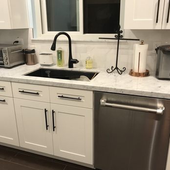 Jamie's Kitchen & Bath - Please excuse the dishes in the sink. I have to make it look real right? - General Contractors Near Me