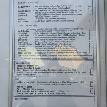 Flight Deck Grill - Current menu as of 7-16-2020 - American Near Me - Longmont, Colorado