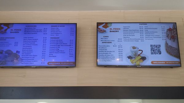 Menu photo 2 El Fenix Bakery North Bergen, NJ