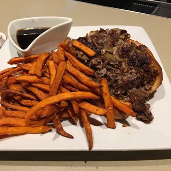Century Taproom - Let me very clear here - order the prime rib dip with sweet potato fries!! - American Near Me - Los Angeles, California