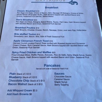 Bernard Stanley Gastropub - Menu - Gastropubs Near Me - Saint John's, Newfoundland and Labrador Bernard Stanley Gastropub - Menu - Gastropubs Near Me - Saint John's, Newfoundland and Labrador