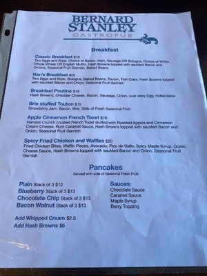 Menu photo 7 Bernard Stanley Gastropub Saint John's, NL Menu photo 7 Bernard Stanley Gastropub Saint John's, NL