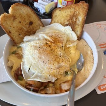 Eggs Up Grill - Shrimp and Shrimp & Grits Bowl - Breakfast & Brunch Near Me - Gastonia, North Carolina