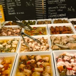 Au Coeur du Marché - Au coeur de la vitrine, les entrées.