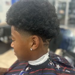 Blowout skin fade