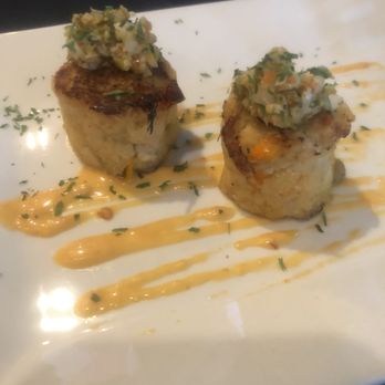 Madeleine's Fusion Restaurant - Crab cakes - New American Near Me - Evansville, Indiana Madeleine's Fusion Restaurant - Crab cakes - New American Near Me - Evansville, Indiana