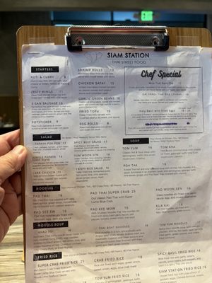 Menu photo 6 Siam Station Cerritos, CA