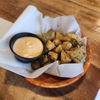 Riverside Market Plantation - Fried pickle chunks - Sandwiches Near Me - Plantation, Florida Riverside Market Plantation - Fried pickle chunks - Sandwiches Near Me - Plantation, Florida