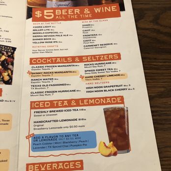 Cotton Patch Cafe - Drink Menu - Southern Near Me - Grapevine, Texas Cotton Patch Cafe - Drink Menu - Southern Near Me - Grapevine, Texas