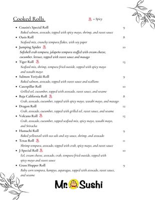 Menu photo 6 Mr Sushi Norman, OK