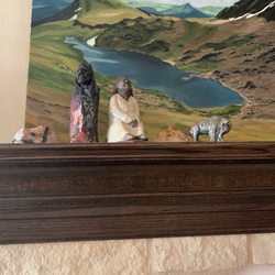 Dakota Territory Trading Post - Robert Stroup clay/raku sculptures