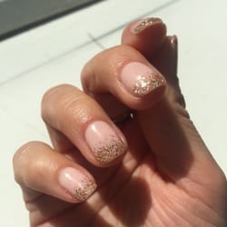 Bare Wax Bar - Fun sparkly nails!