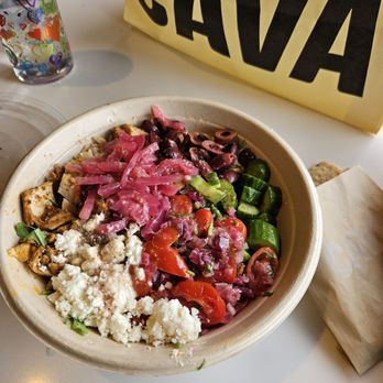 CAVA - Chicken + rice - Salad Near Me - La Habra, California