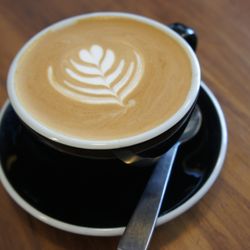 Peoples Constable Street - Closeup of flat white