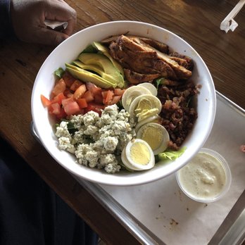 Badlands BBQ - The cobb salad with chicken was on point. - Barbeque Near Me - Norco, California