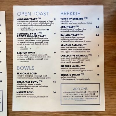 Menu photo 4 Bluestone Lane Front Street Coffee Shop San Francisco, CA Menu photo 4 Bluestone Lane Front Street Coffee Shop San Francisco, CA