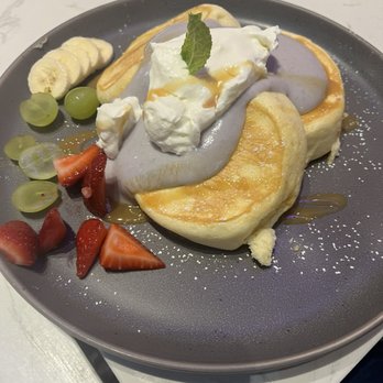 Hanabusa Cafe - Taro Pancake - Pancakes Near Me - Chicago, Illinois