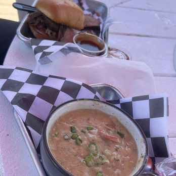 OLD SLO at The Cape - The best tri-tip with sourdough and full of clam chowder we have ever tasted! - Salad Near Me - Pismo Beach, California OLD SLO at The Cape - The best tri-tip with sourdough and full of clam chowder we have ever tasted! - Salad Near Me - Pismo Beach, California