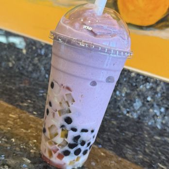 Thang's French Coffee & Bubble Tea - Strawberry Taro, mango, and strawberry smoothie - Juice Bars & Smoothies Near Me - Honolulu, Hawaii Thang's French Coffee & Bubble Tea - Strawberry Taro, mango, and strawberry smoothie - Juice Bars & Smoothies Near Me - Honolulu, Hawaii