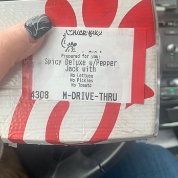 Chick-fil-A - The ticket states the correct thing, but it's not what I received. - Fast Food Near Me - Smithtown, New York