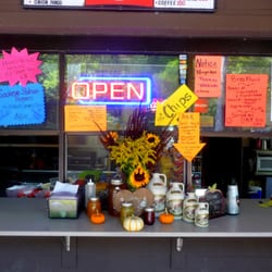 World's Ends State Park Concession Stand - Lots of amazing choices incl. killer bread pudding!