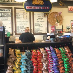 a woman at the counter