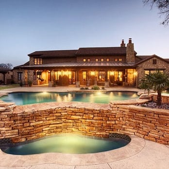 John Pack Custom Pools - Bi-level freeform pool. - General Contractors Near Me - Georgetown, Texas