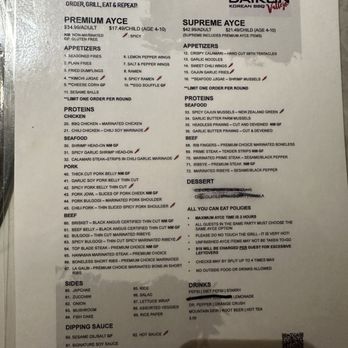 Daikon Korean BBQ - Menu - Barbeque Near Me - Vallejo, California Daikon Korean BBQ - Menu - Barbeque Near Me - Vallejo, California