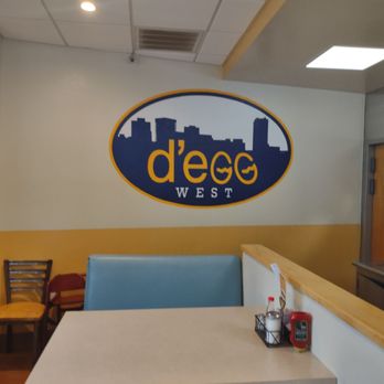 D'egg West - Dining area back wall - Diners Near Me - Norfolk, Virginia