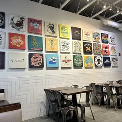 Hawaiian Bros Island Grill - Are in the seating area