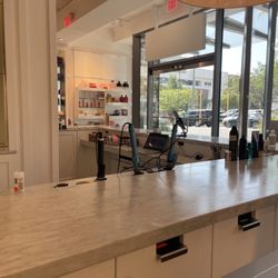 Chromatique Salon - View from the chair.
