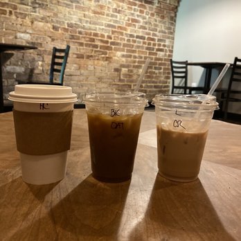 @Oak & Main - 3 drinks- hot chocolate, the "Bee's Knees" latte, caramel latte - Coffee & Tea Near Me - Nicholasville, Kentucky @Oak & Main - 3 drinks- hot chocolate, the "Bee's Knees" latte, caramel latte - Coffee & Tea Near Me - Nicholasville, Kentucky
