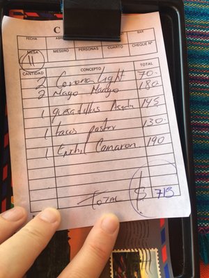 Menu photo 6 Los Mariachiles Puerto Vallarta, JAL