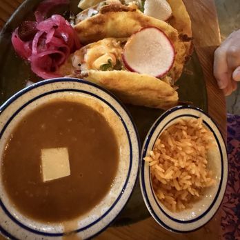 Xecora Gastronomia Urbana - Trio taco with a chunk of cheese in the beans - Mexican Near Me - El Monte, California Xecora Gastronomia Urbana - Trio taco with a chunk of cheese in the beans - Mexican Near Me - El Monte, California