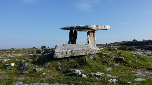 Poulnabrone Dolmen by null