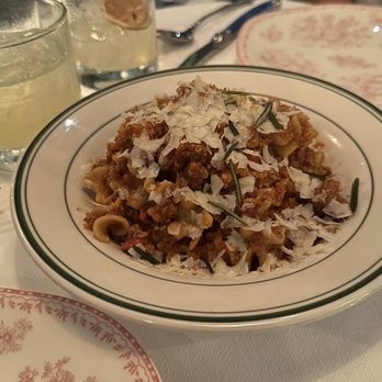 Sister Restaurant - guava madre cocktail (back), moe green cocktail (front), and the Wild "BOARANAISE" pasta - Italian Near Me - Dallas, Texas Sister Restaurant - guava madre cocktail (back), moe green cocktail (front), and the Wild "BOARANAISE" pasta - Italian Near Me - Dallas, Texas