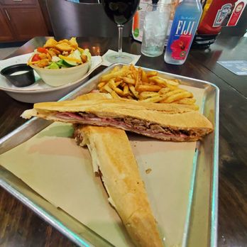 Cigar City Brewing - Tampa Cubano w/Fries & Side Salad w/Ranch - Breweries Near Me - Tampa, Florida