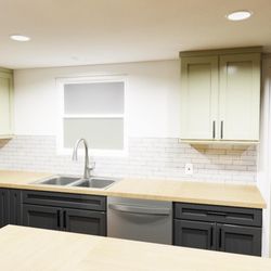 Grassroots Construction - Kitchen 3-D visualization